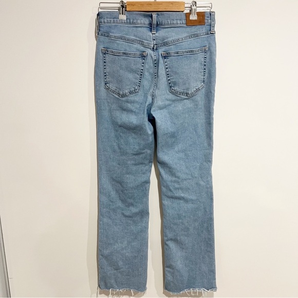 J. Crew High-rise slim demi-boot jean in Pin Cherry wash - Picture 3 of 9